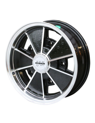 Kolo BRM, polirano/črno, 5 ušes (5x205), 5 x...