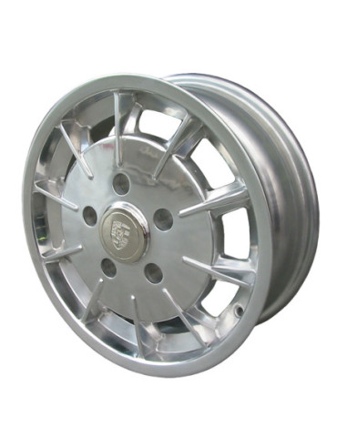 Koleso Plinski gorilnik, polirano, 5 ušes...