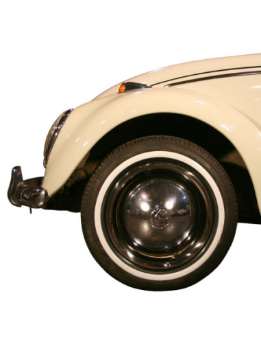 Beli stenski obroč (majhen) 16 palcev, 4 kosi