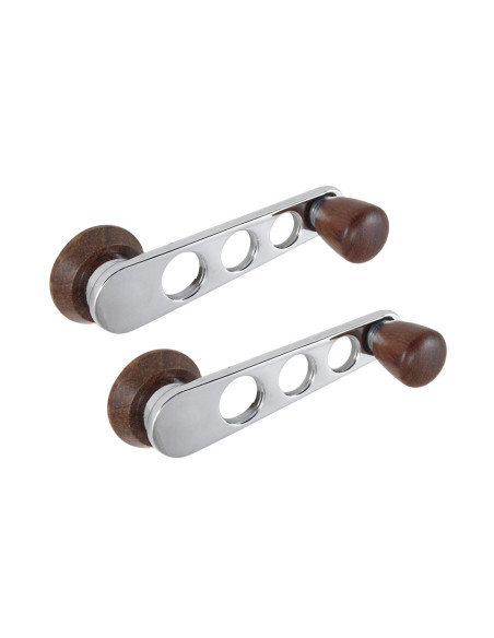 Okenska ročica, rožnat les/krom, v paru, Bug-07.66, Karmann, -66