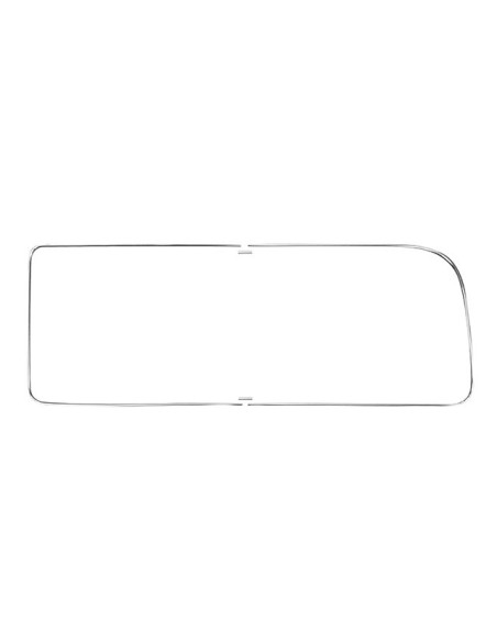 Letvica prozora za stražnje lijevo bočno staklo Deluxe - (aluminijska obloga), T2, 68-79