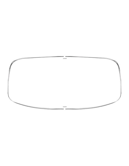 Okenska letva za vetrobransko steklo Deluxe (alu obloga), T2, 68-79