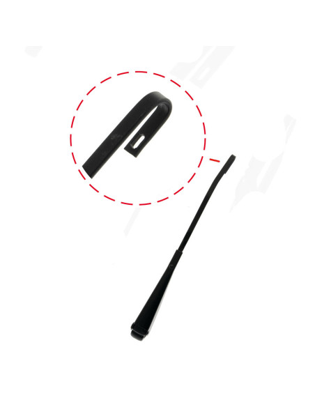 Wischerarm, schwarz, jeweils, links, 1200, 68-