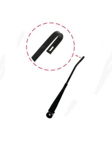 Krak brisača, crni, svaki, desno, 1200L, 74-