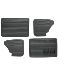 Set vratnih tapet, 66-, črne, z žepom na levi