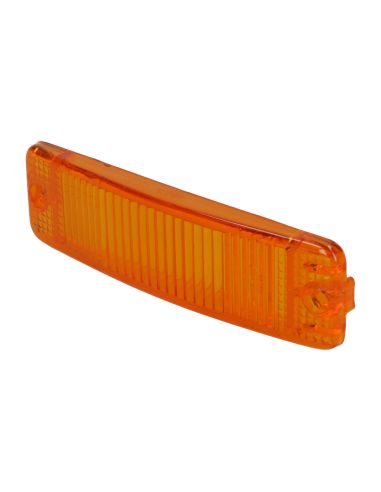 Steklo sprednjega smernika, oranžna, 75-