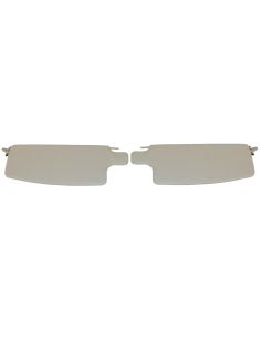 Sun visor set, white, left/right