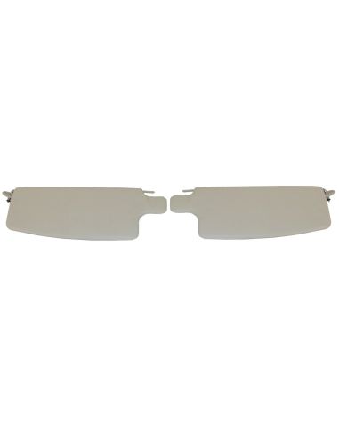 Sun visor set, white, left/right