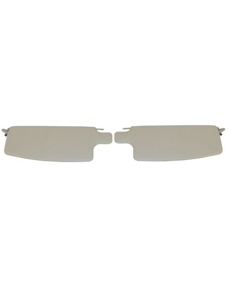 Sun visor set, white, left/right