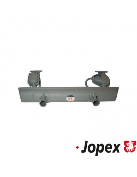 Exhaust with connecting hole for EGR, (US models), E-marked