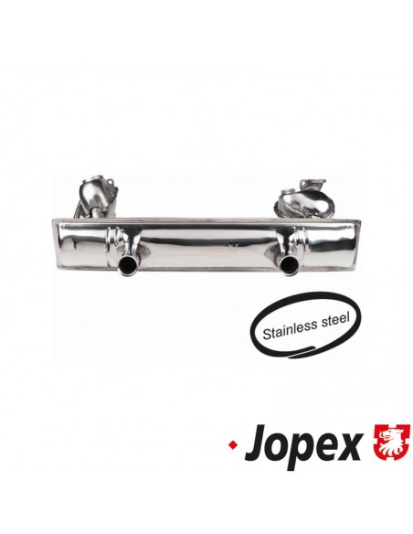 Exhaust, stainless steel, E-TÜV approved