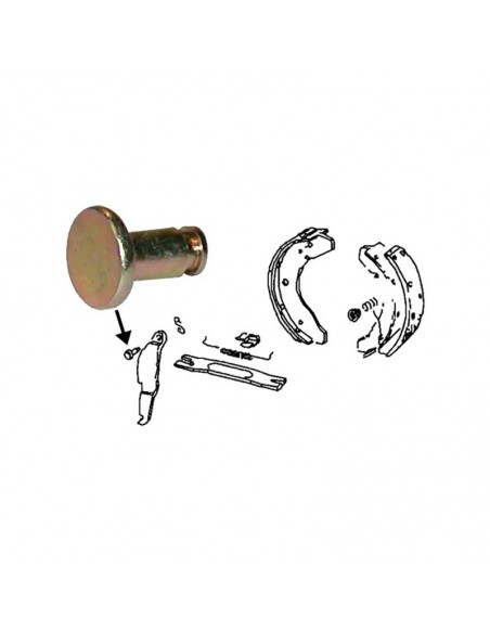 Ležajni zatič za ročico ročne zavore