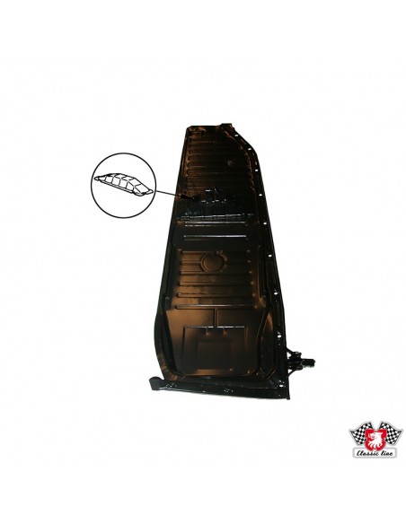 Dno kabine, trokutasti nastavak za sjedalo, 72-, desno