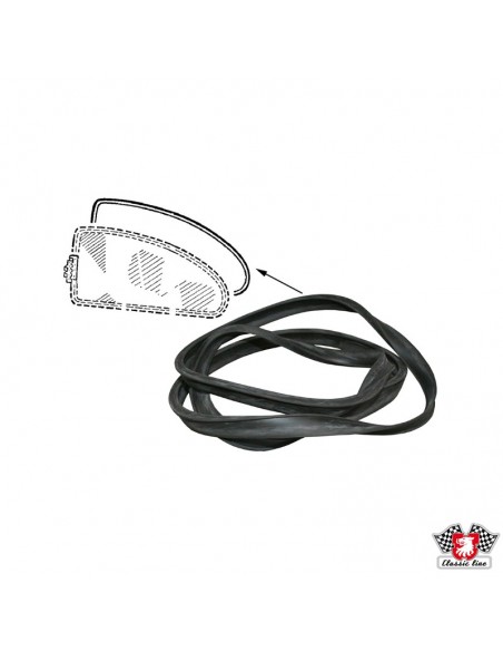 Quarter window seal, pop-out, left/right