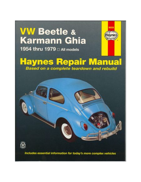 Knjiga "VW Beetle & Karmann Ghia Manual, Freund Ken, Stubblefield Mike, John H Haynes