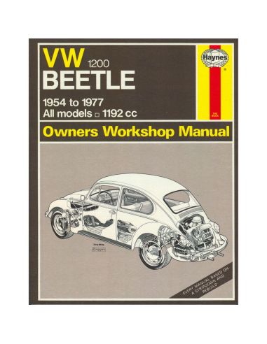 Knjiga "VW Beetle Manual 1200, J.H. Haynes"