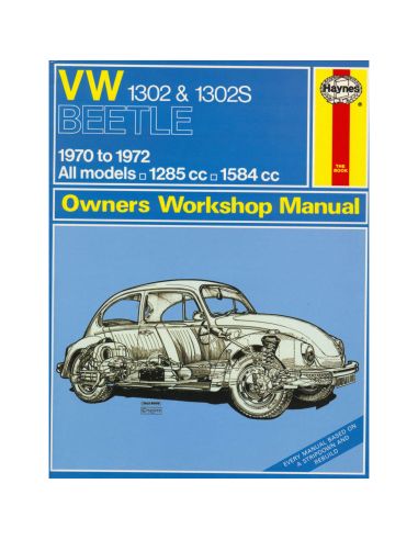Knjiga "VW 1302 & 1302S Manual, J.H. Haynes"