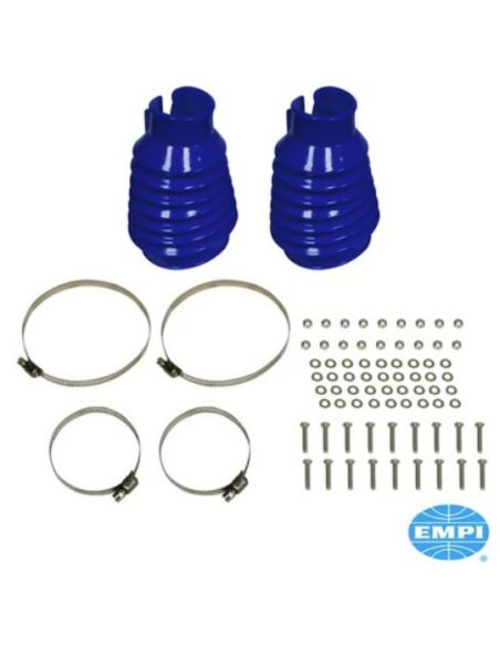 Axle boot set for swing axle, blue, 2 pcs.